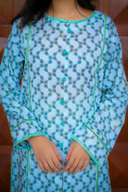 Dreamy Aqua Aura 2 Piece Suit (Adults) - Shade For Teen 