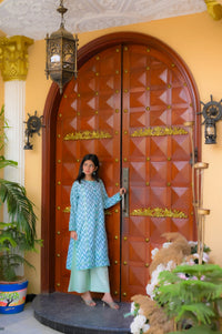 Dreamy Aqua Aura 2 Piece Suit (Adults) - Shade For Teen 