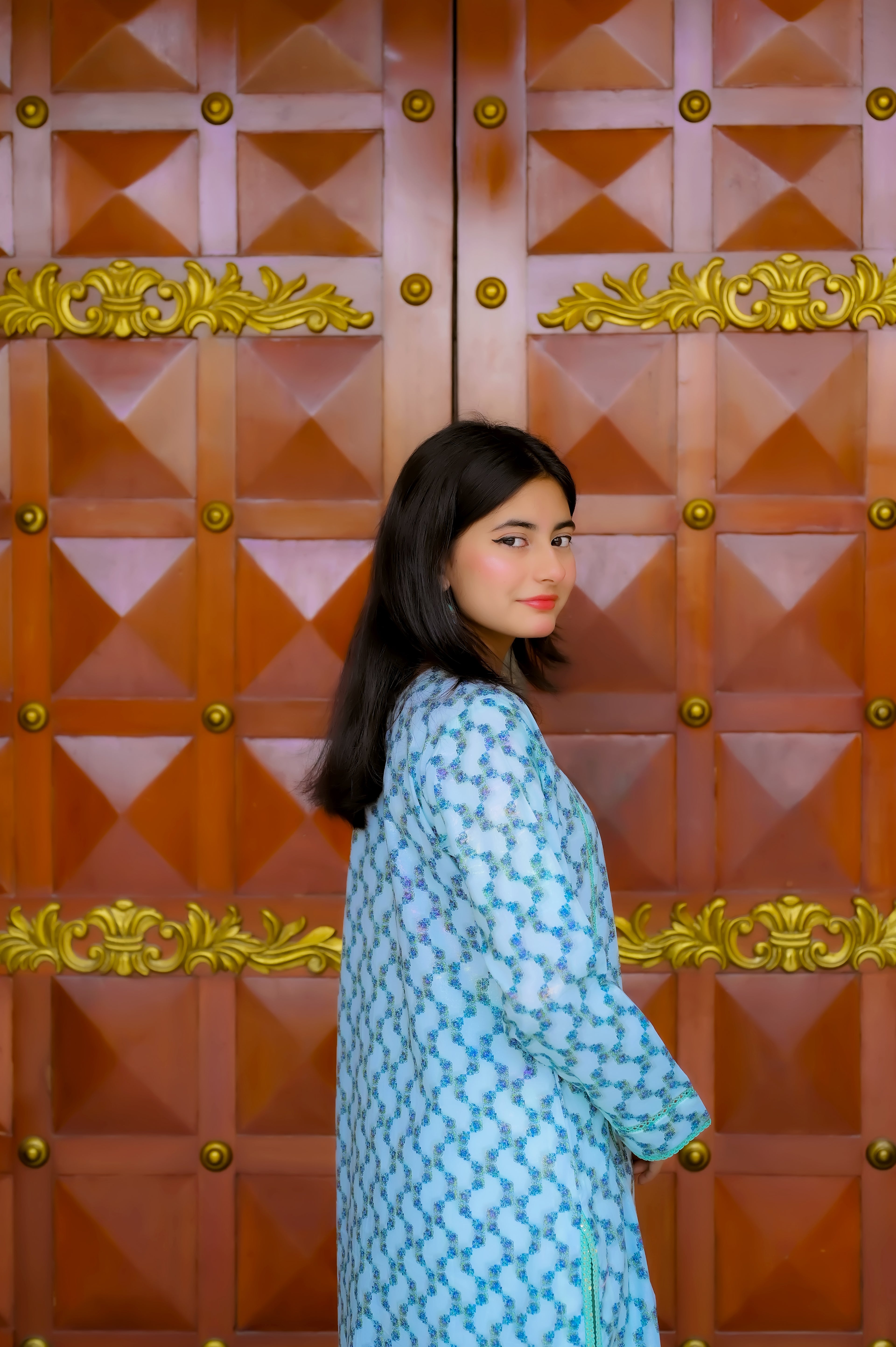 Dreamy Aqua Aura 2 Piece Suit