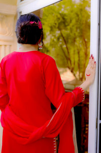 Red Heritage Attire 2 Piece Suit