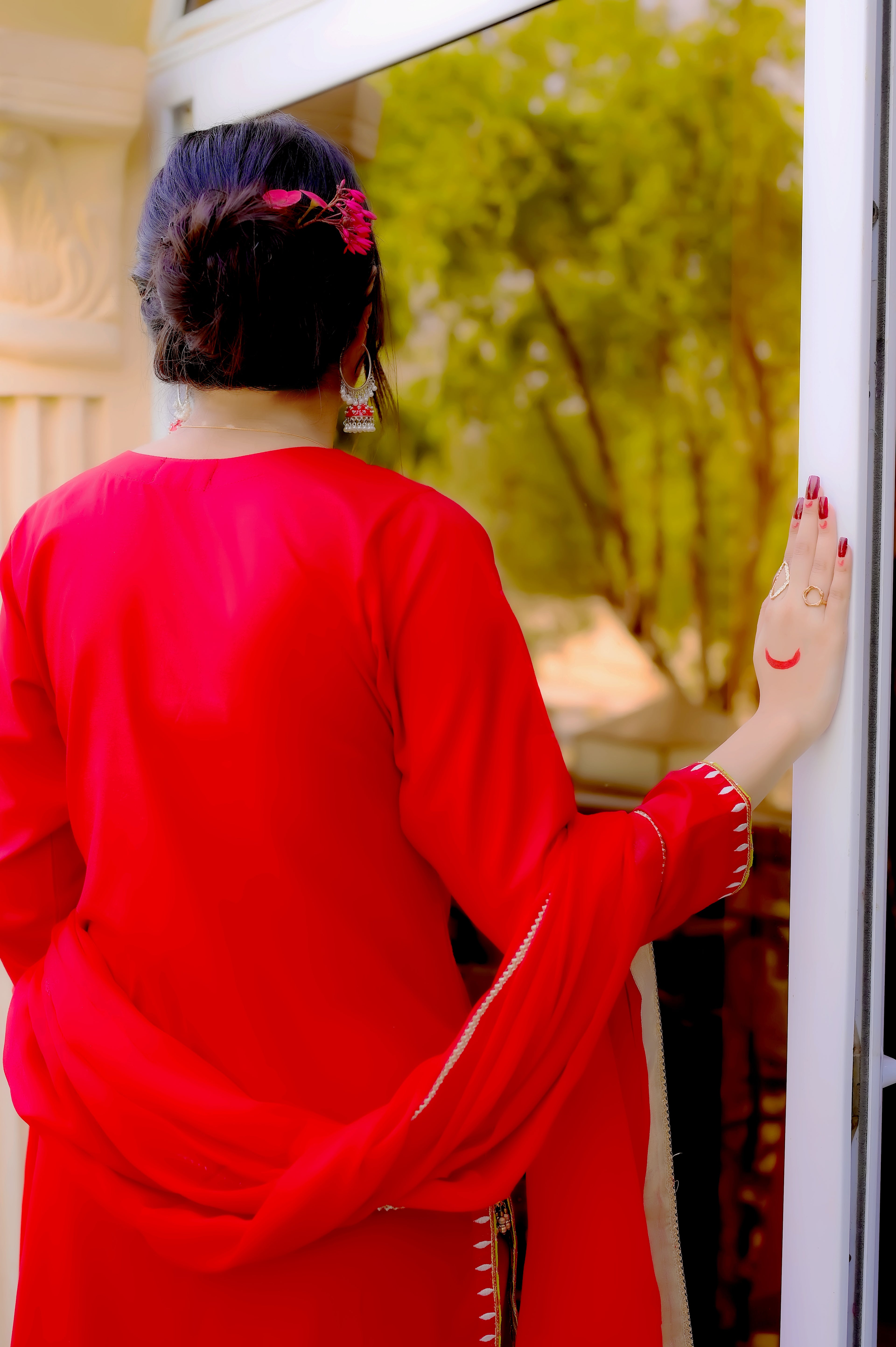 Red Heritage Attire 2 Piece Suit