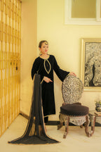 Velvet Stylish Royal Grace 3 Piece Suit