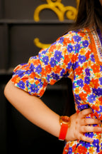 Playful Bloom Story 1 Piece Frock