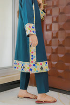 Color Pop Kurta 2 Piece Suit - Shade For Teen 