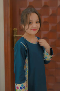 Color Pop Kurta 2 Piece Suit - Shade For Teen 