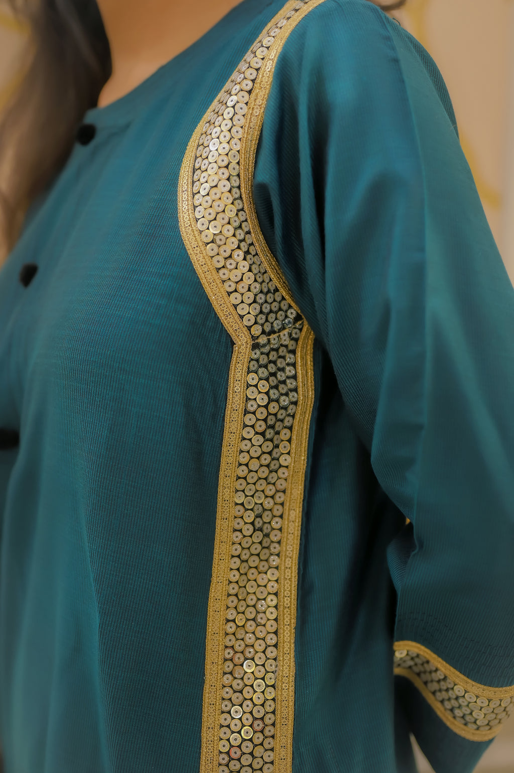 Teal Royal Glow 2 Piece Suit