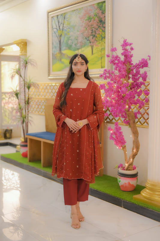 Youthful Festive Flair 3 Piece Suit