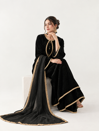 Velvet Stylish Royal Grace 3 Piece Suit