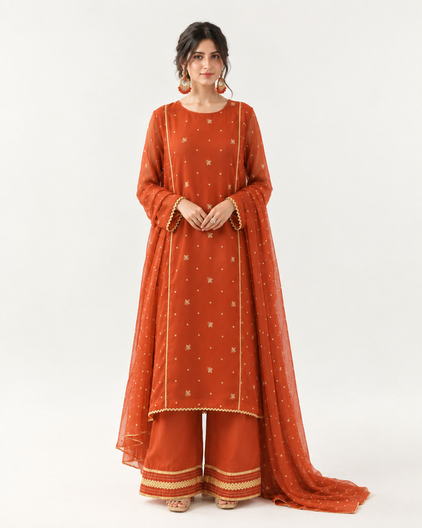 Youthful Festive Flair 3 Piece Suit