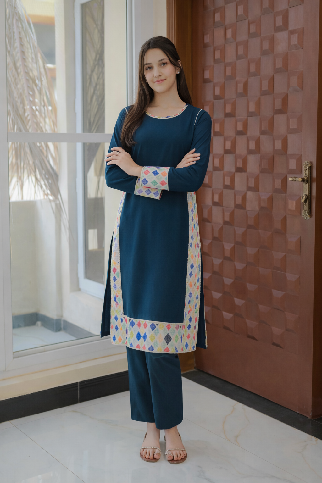 Color Pop Kurta 2 Piece Suit