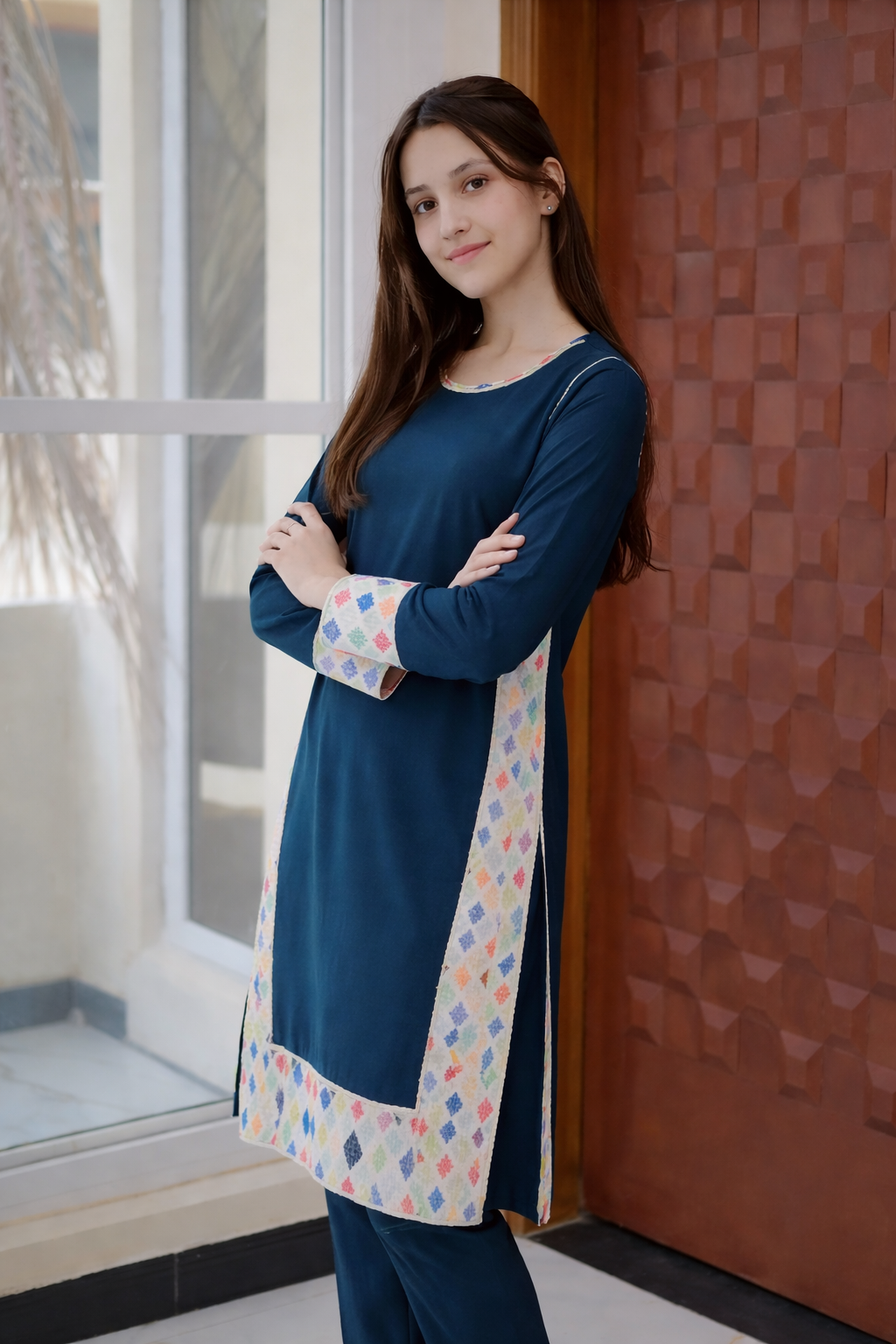Color Pop Kurta 2 Piece Suit