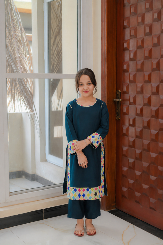 Color Pop Kurta 2 Piece Suit