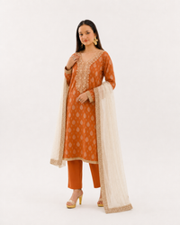 Rust Heritage Attire 2 Piece Suit