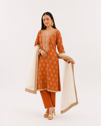 Rust Heritage Attire 2 Piece Suit