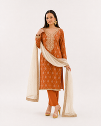 Rust Heritage Attire 2 Piece Suit