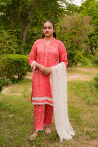 Floral Digital Print 3 Piece Lawn