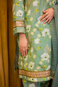 Floral Digital Print 3 Piece Lawn