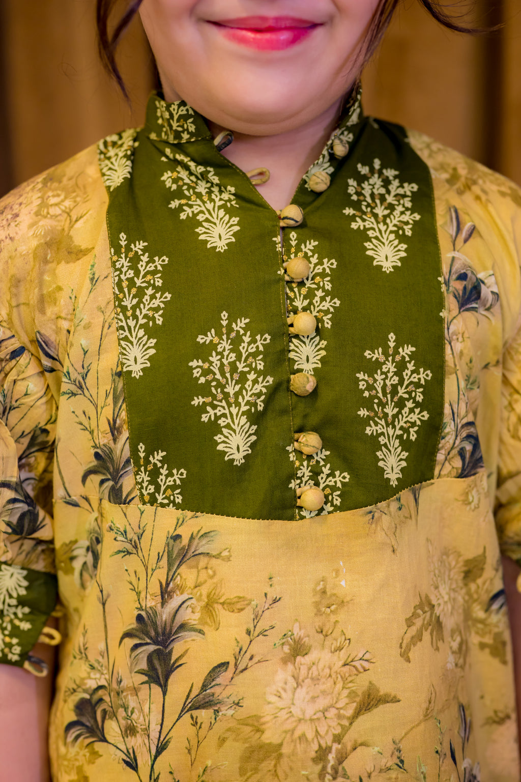 Floral Print 2 Piece Digital Lawn